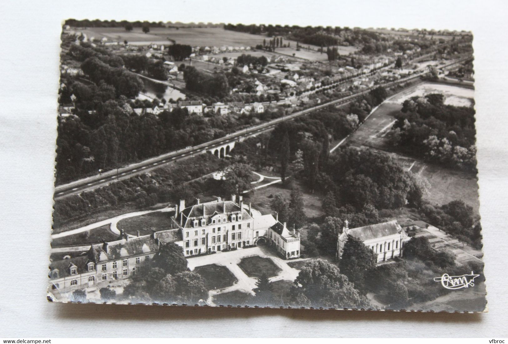 Cpm, Lamotte Beuvron, saint Maurice, vue aérienne, Loir et Cher 41