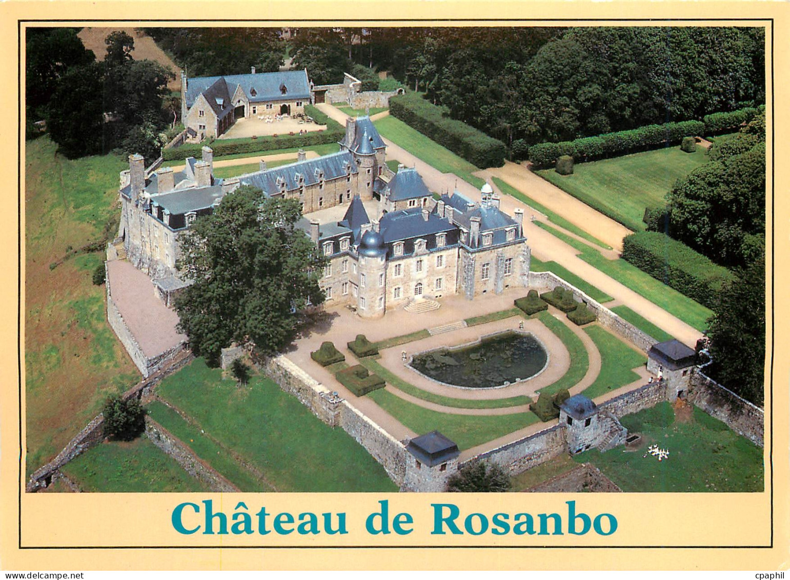 CPM Lanvellec Le chateau de Rosambo Monument historique