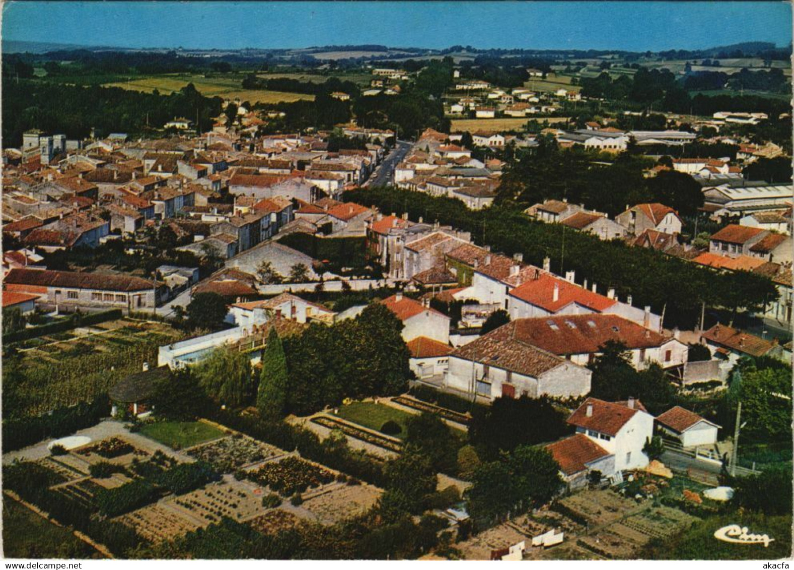 CPM Lavardac Vue Generale aerienne FRANCE (1171744)