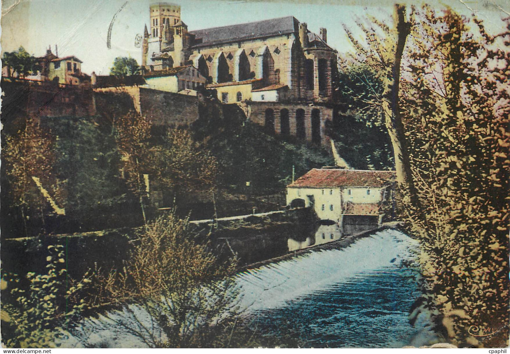 CPM Lavaur Tarn La Cathedrale St Alain Cote Sud