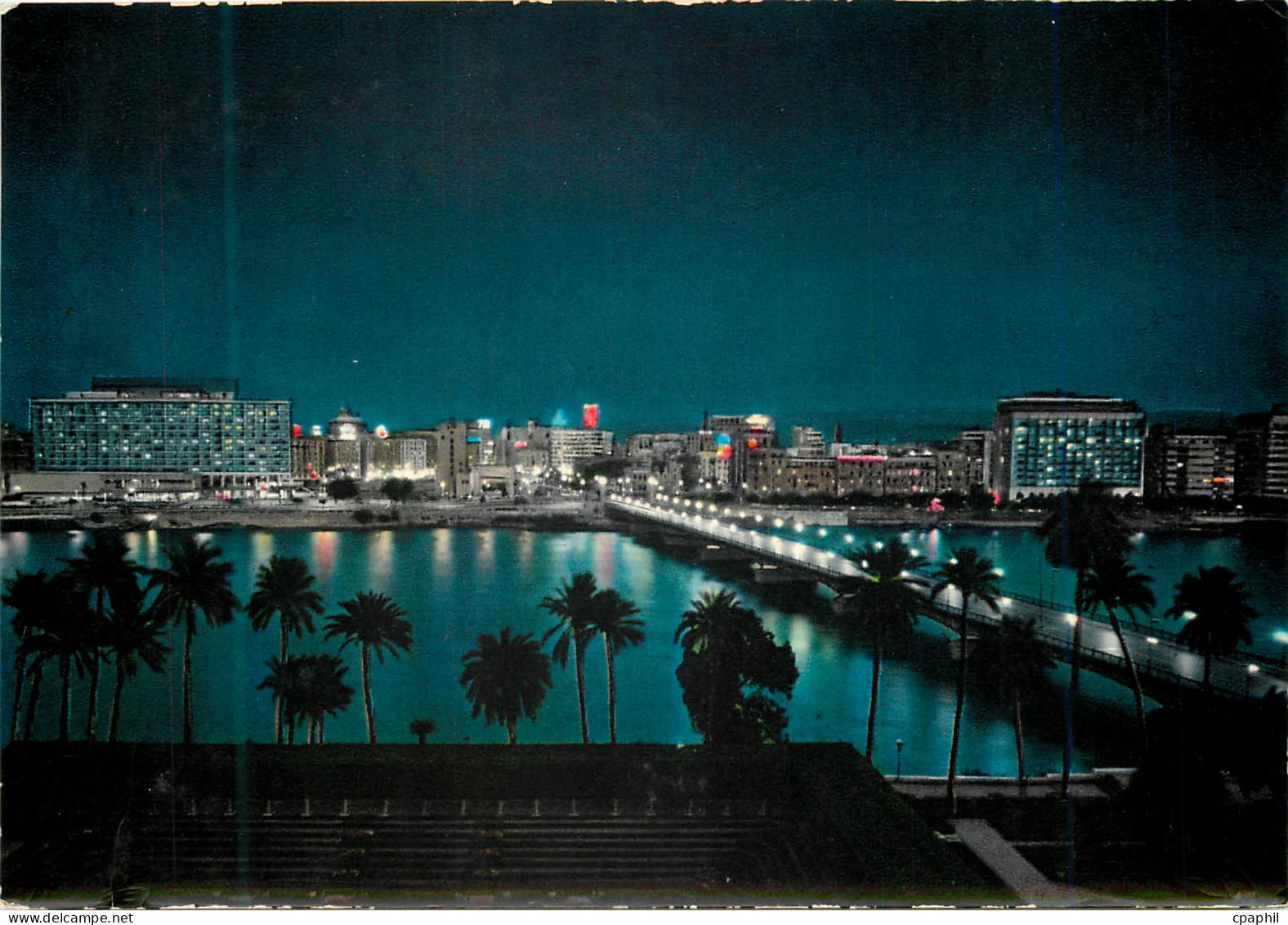 CPM Le Caire Le Nil et la Ville de nuit