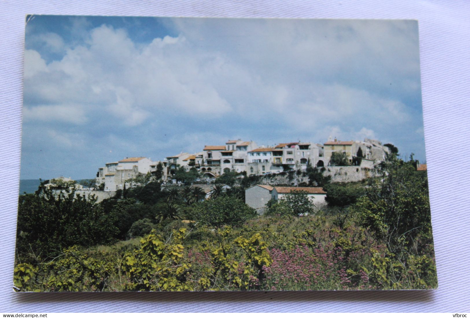 Cpm, le Castellet, vue générale du village, Var 83