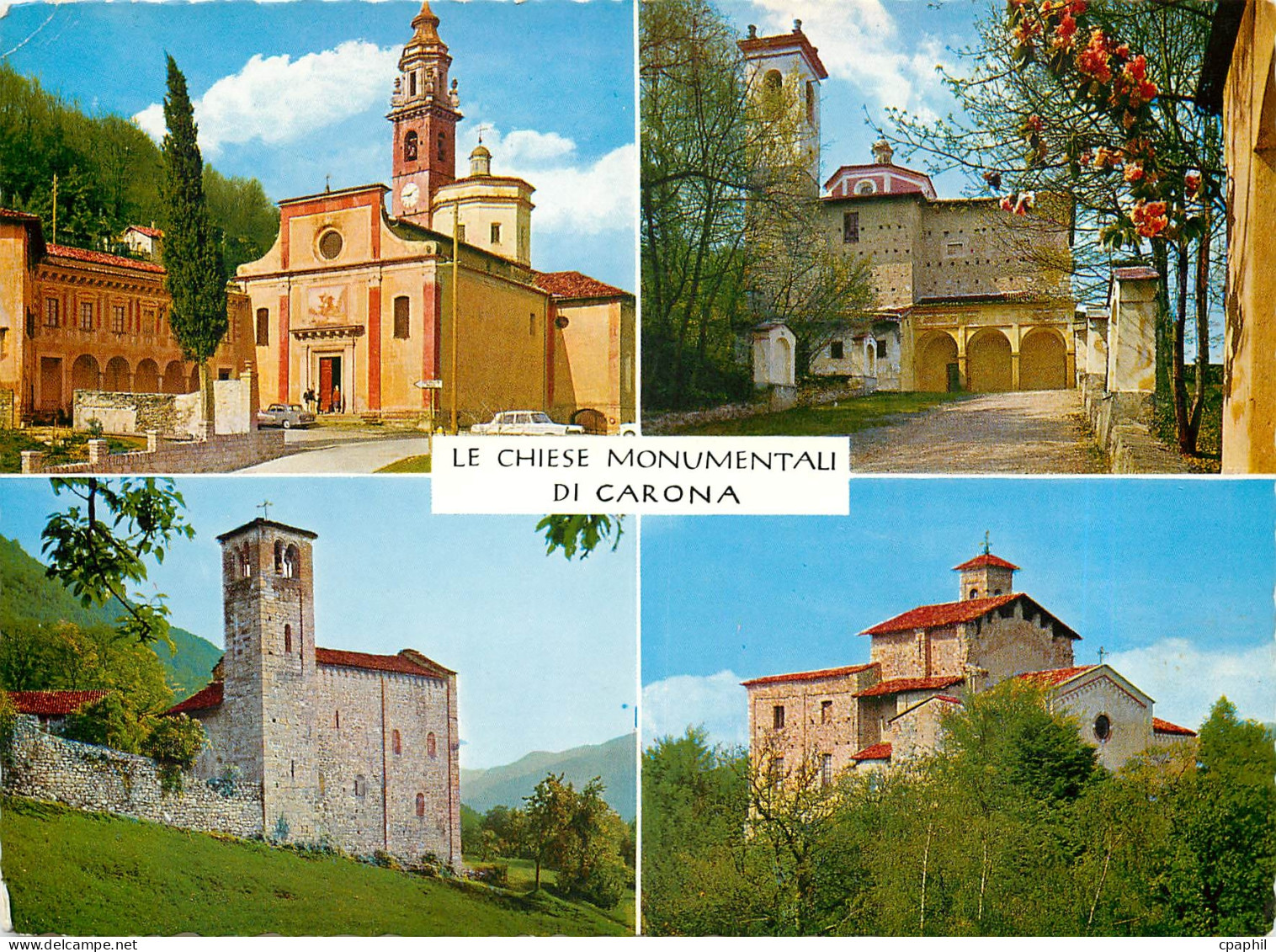 CPM Le Chiese Monumentali di Carona