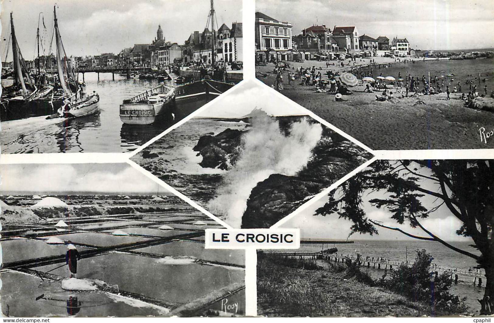 CPM Le Croisic Bateaux