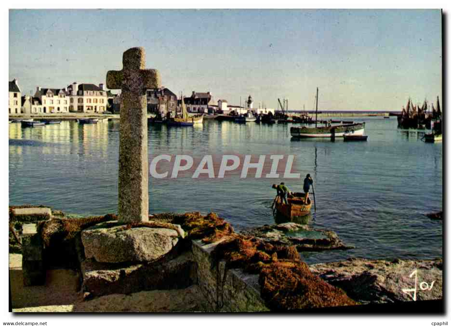 CPM Le Guilvinec Un coin du Port vers Lechiagat