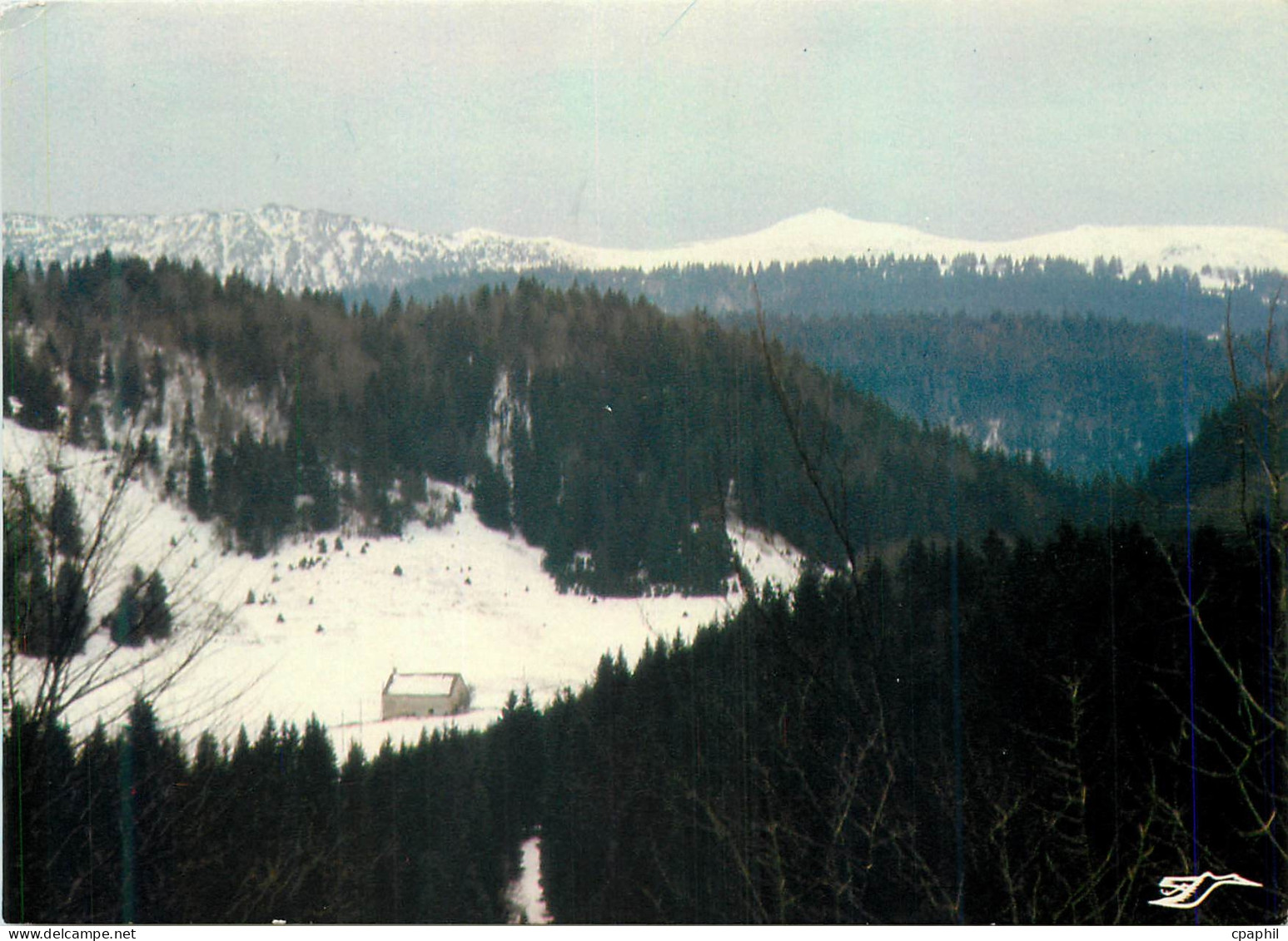 CPM Le Jura Pittoresque Le Cret de la neige