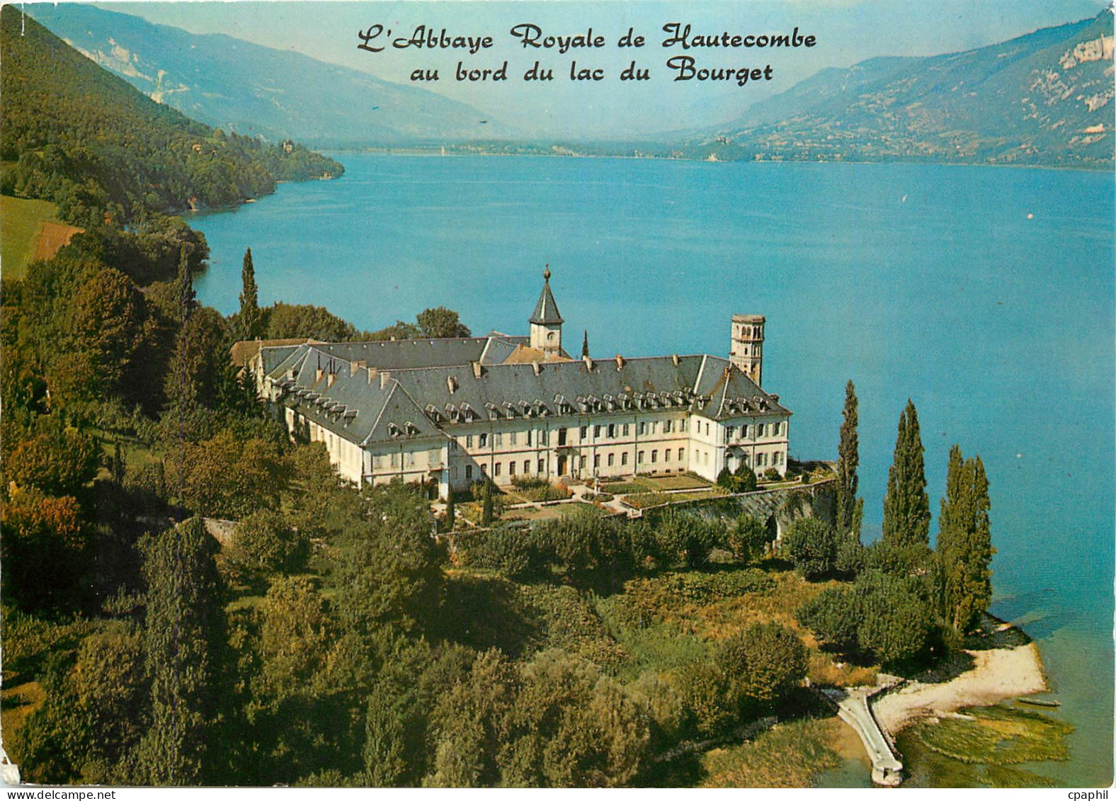 CPM Le Lac du Bourget Savoie l'Abbaye de Hautecombre