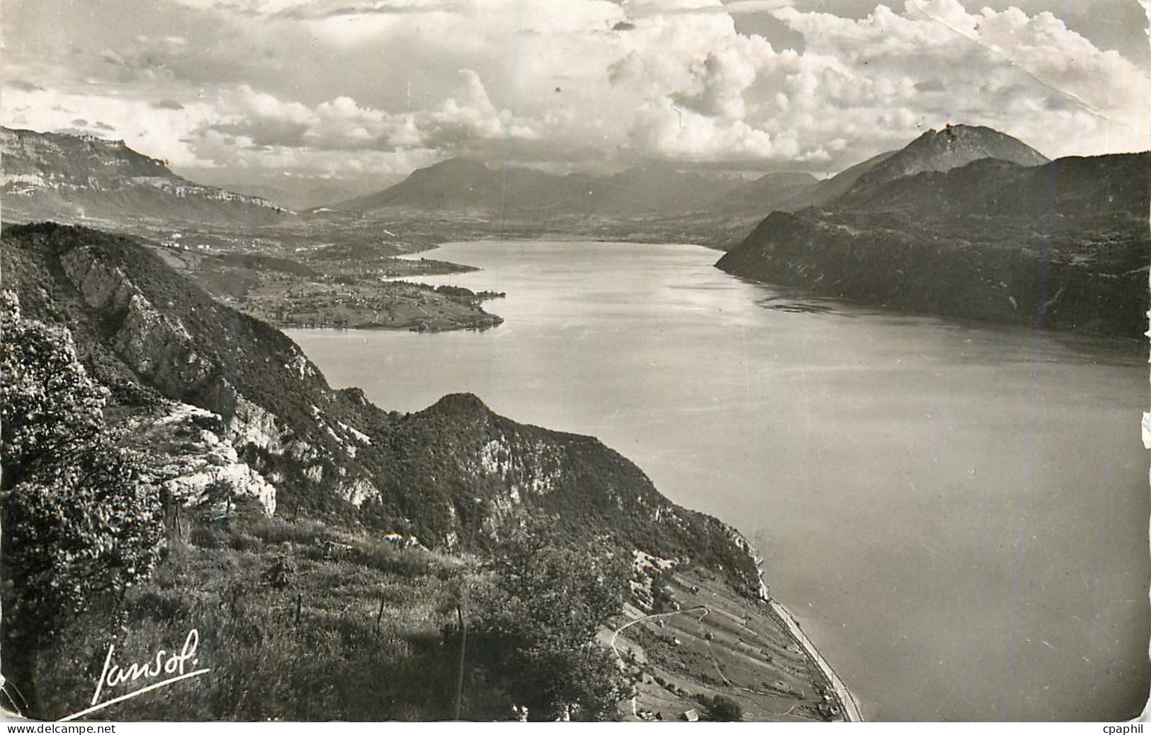 CPM Le Lac du Bourget vu de la Chambotte