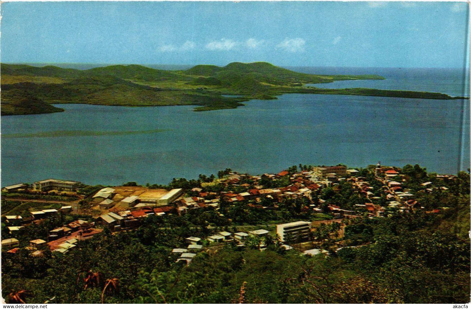 CPM Le Marin Le bourg vu du Morne Popote MARTINIQUE (872202)