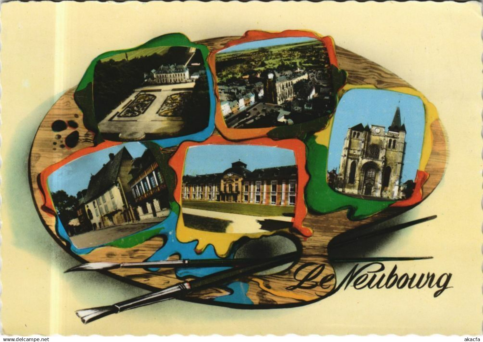 CPM LE NEUBOURG Scenes (1161185)