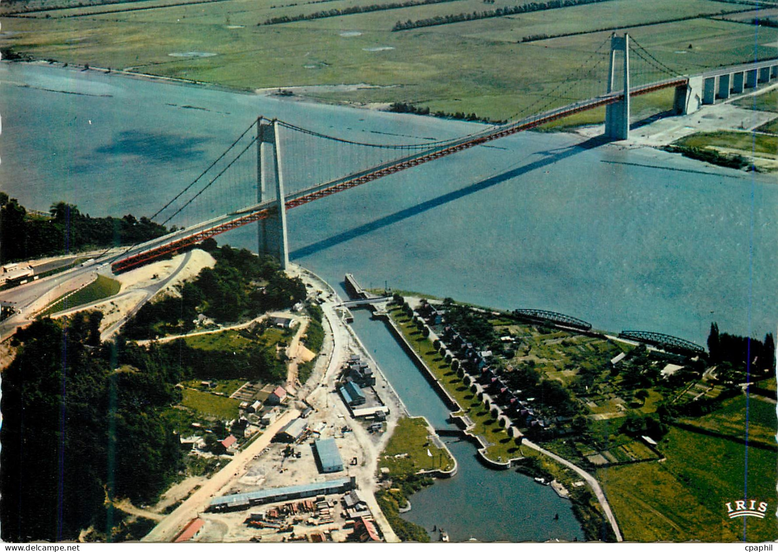 CPM le Pont de Tancarville (Seine Maritime)
