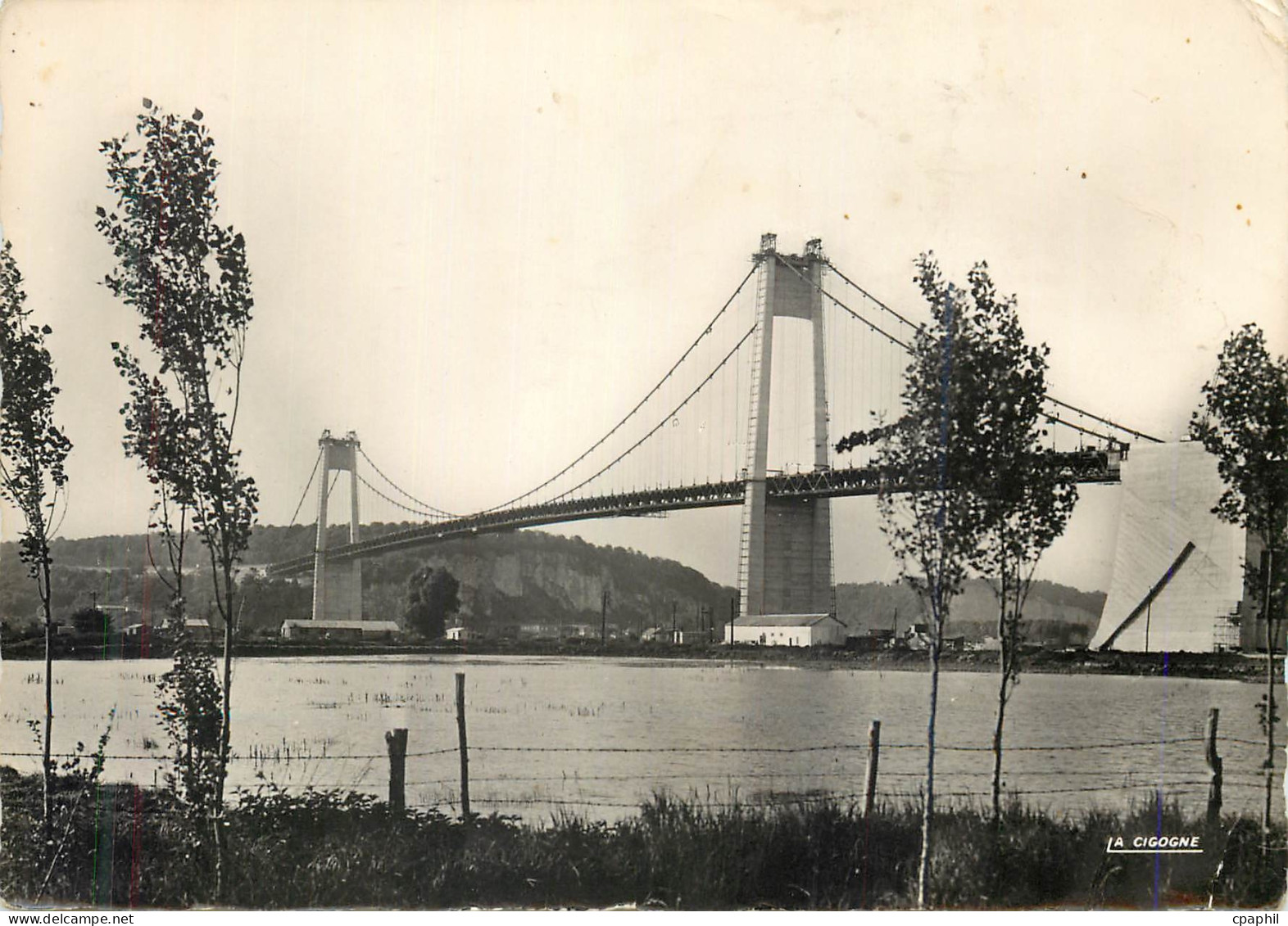 CPM Le Pont de Tancarville (Seine Maritime)
