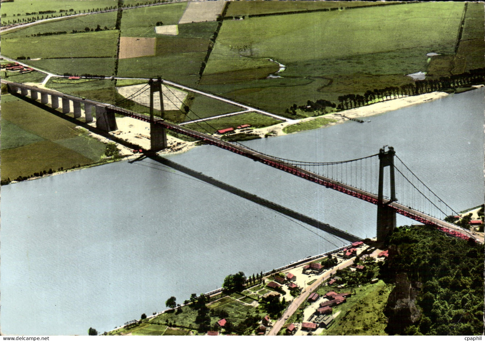 CPM Le Pont de Tancarville Seine Maritime