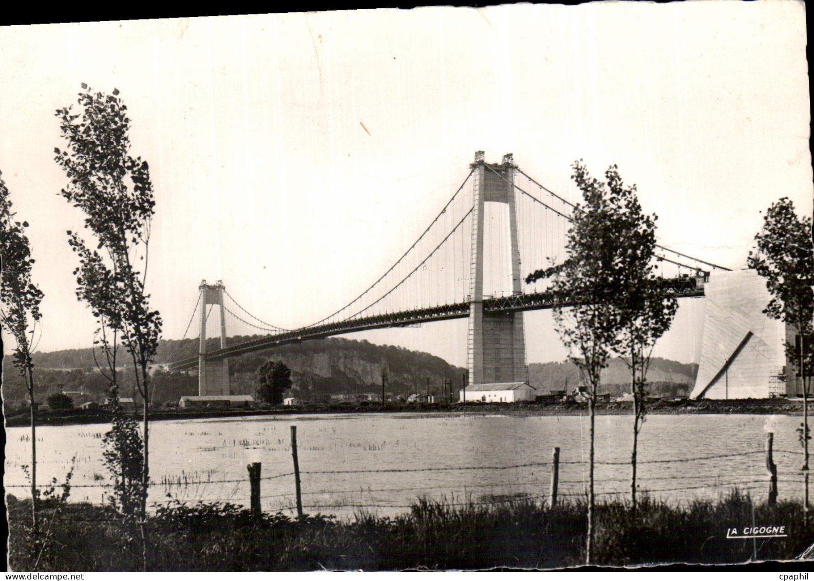 CPM Le Pont de Tancarville Seine Maritime