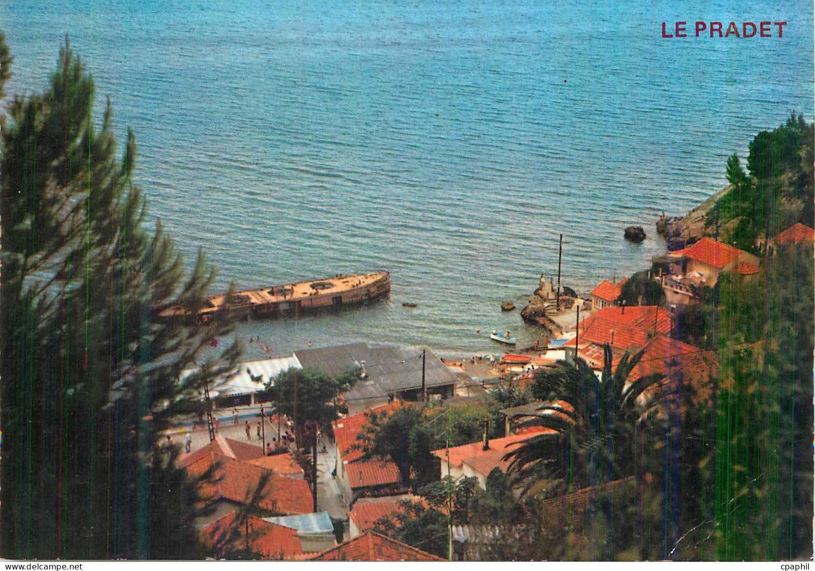 CPM le Pradet un Coin tres Pittoresque de la Cote Mediterranneenne le Pin de Galle