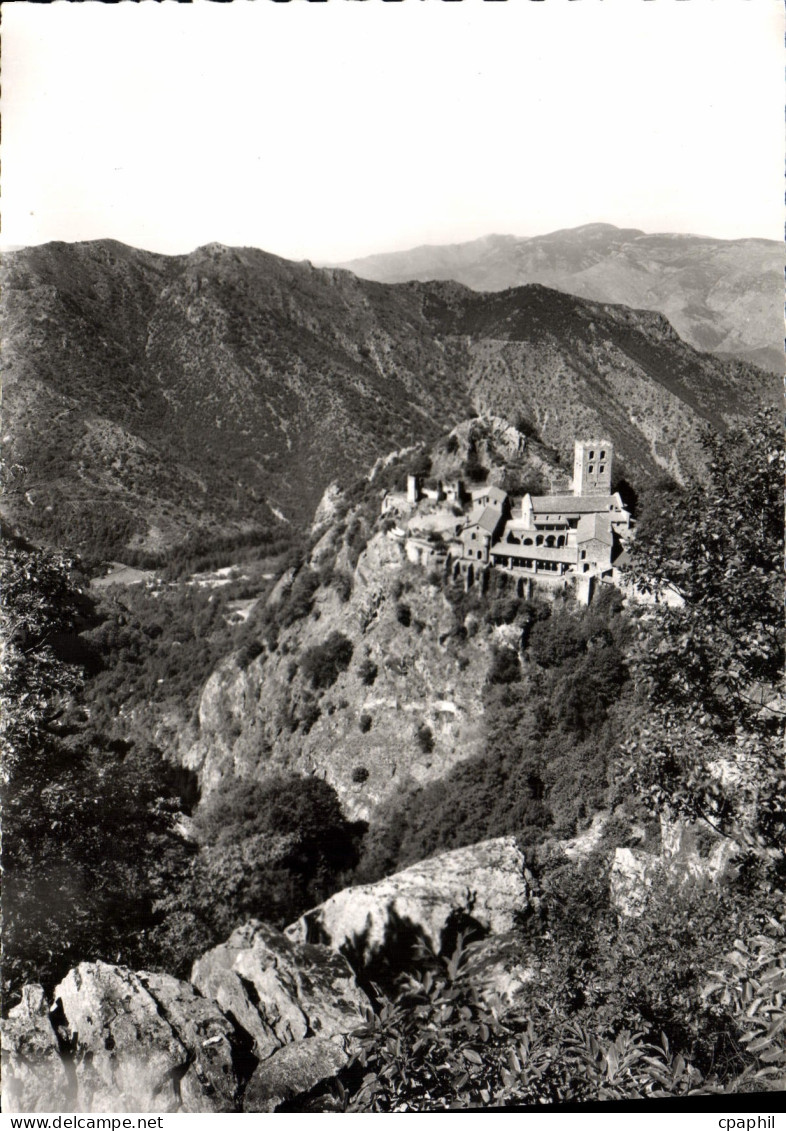 CPM Le Roussillon Abbaye de Saint Martin du Canigou vue Generale