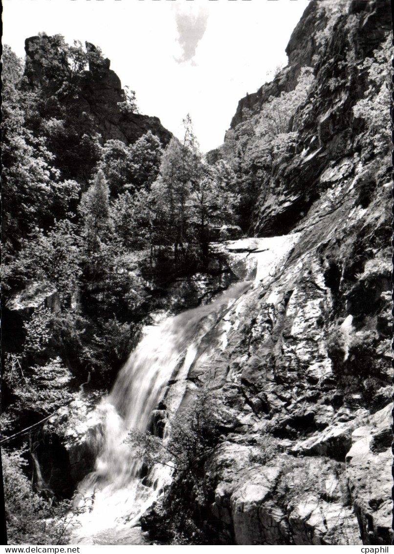 CPM Le Roussillon L'Abbaye de Saint Martin du Canigou La Cascade