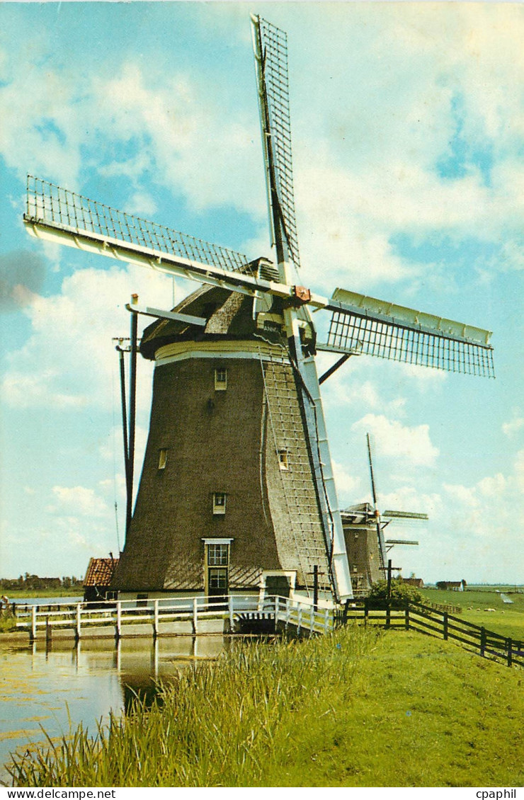 CPM Leidschendam Holland Stepwise pumping mills of the Driemanspolder Moulin a vent