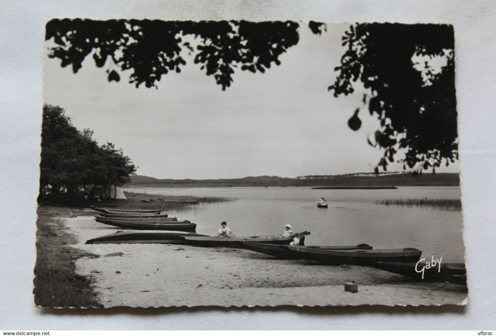 Cpm, Léon, l'étang, Landes 40