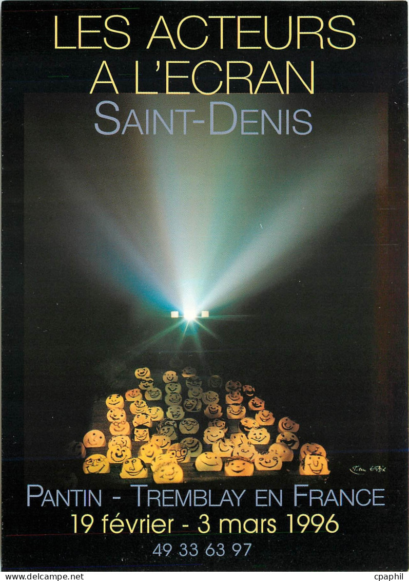 CPM Les Acteurs a l'Ecran Saint Denis Pantin Tremblay en France