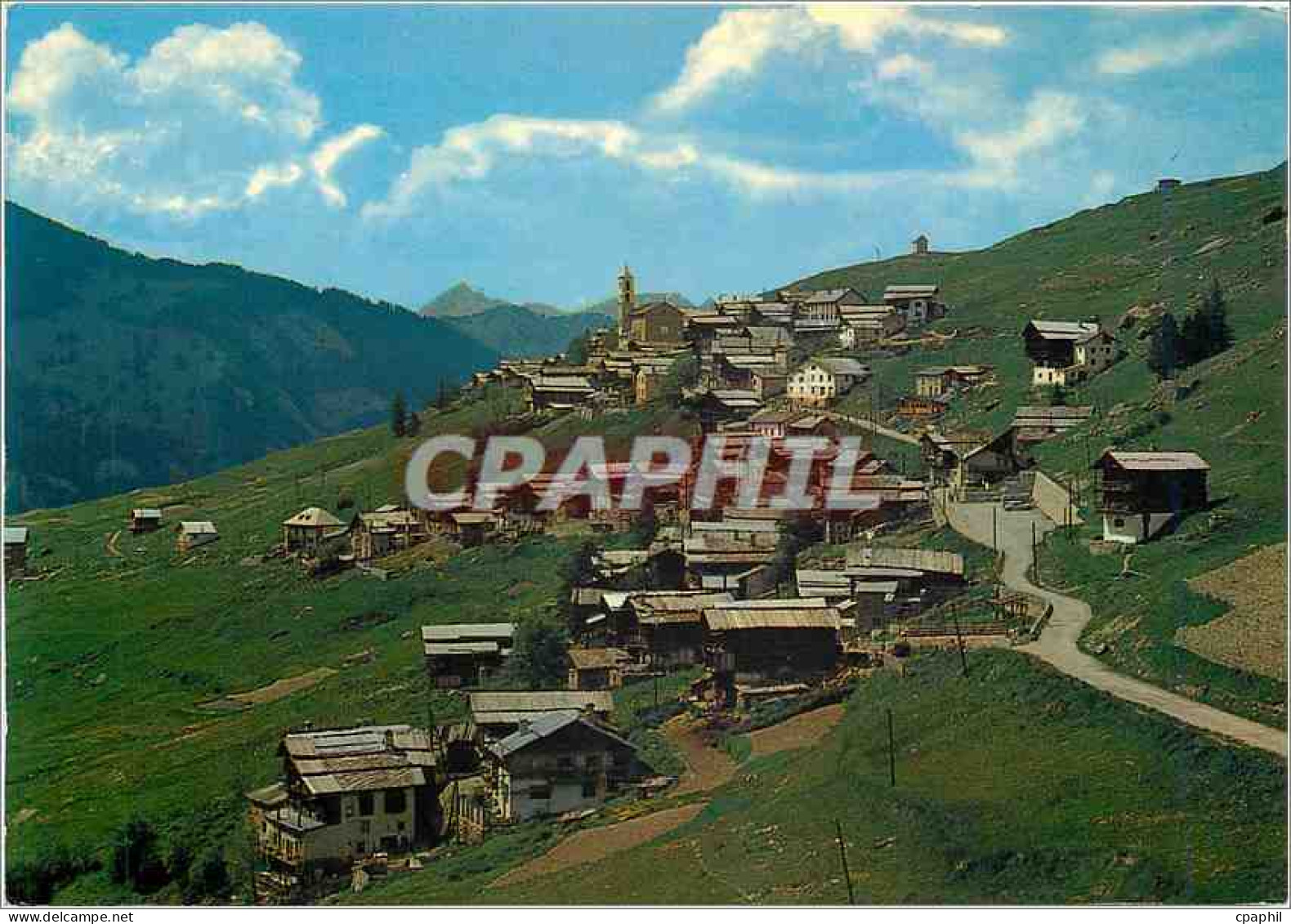 CPM Les Alpes touristiques Saint Verand (Htes Alpes) La plus hauts commune habitee d'Europe alt 2040