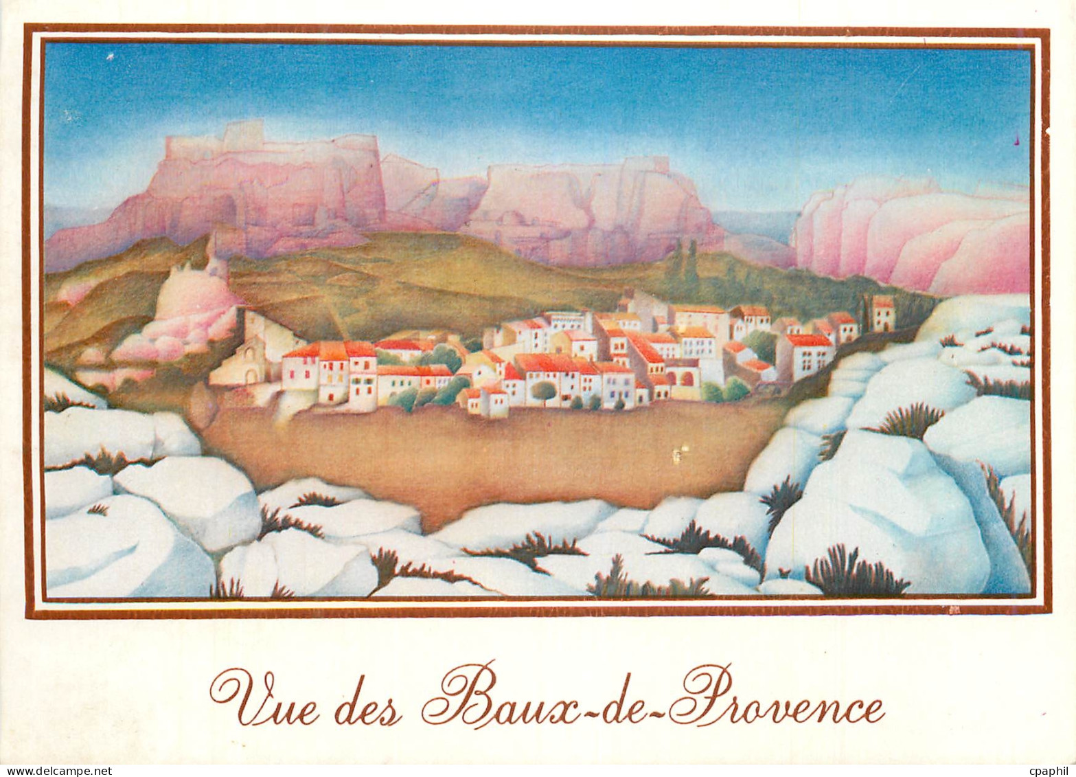 CPM Les Baux de Provence par Jacques Lebrun