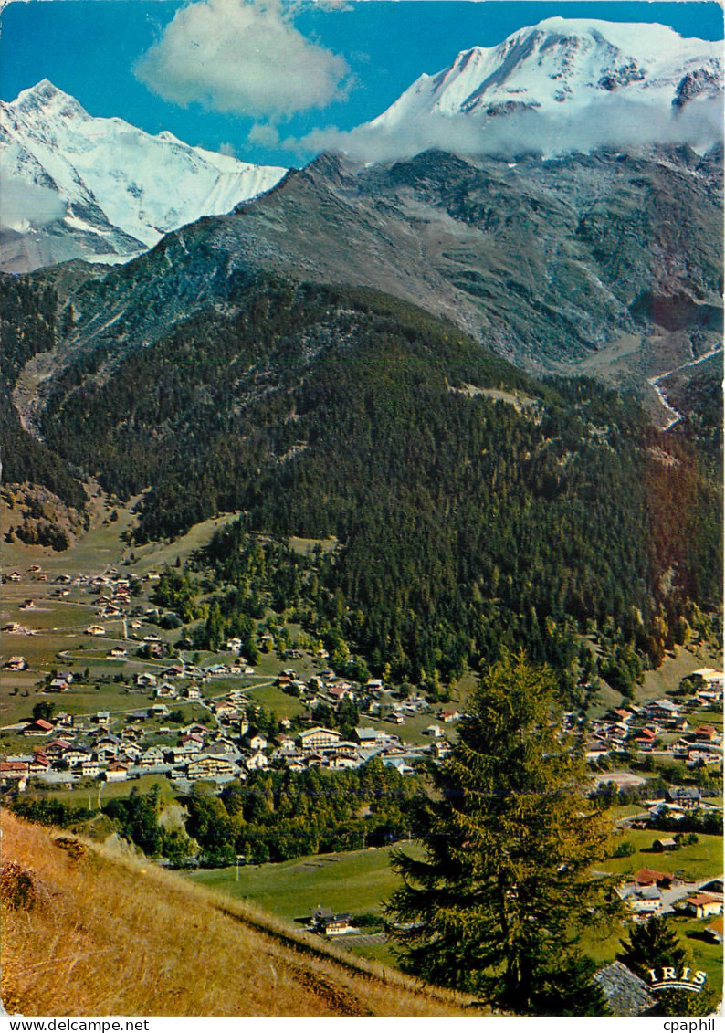 CPM les Contamines Montjoie (1164m) (Haute Savoie) Vue d'Ensemble