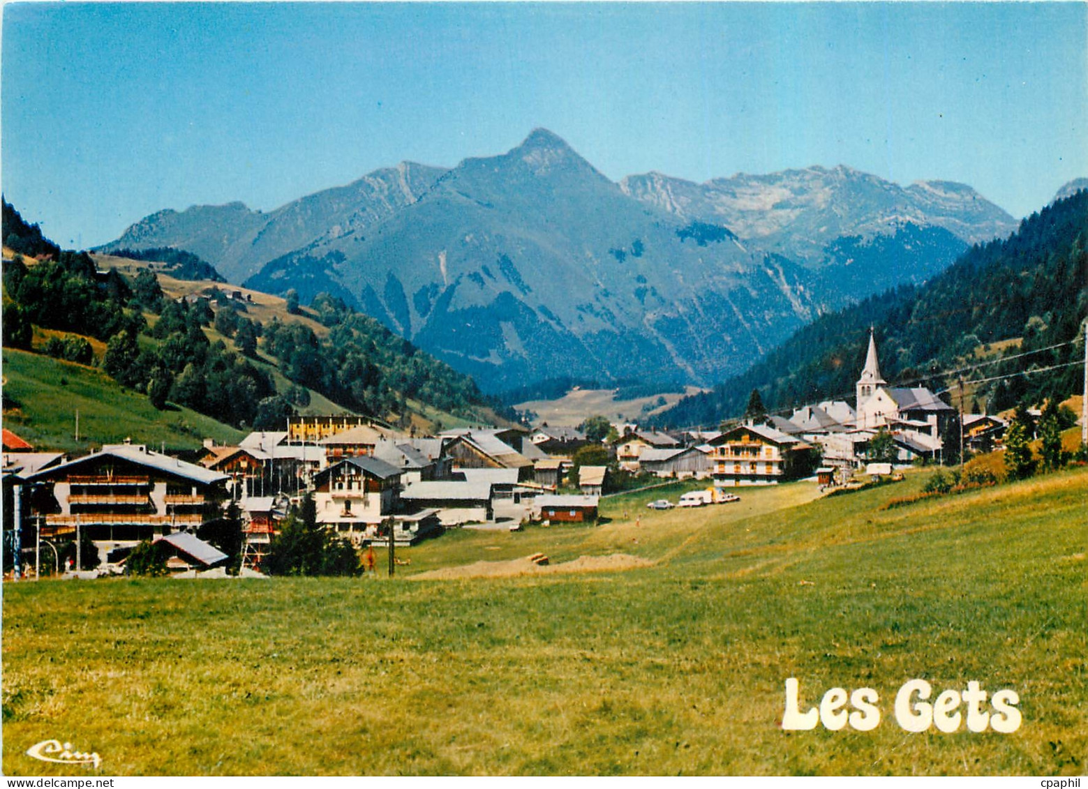 CPM Les Gets Hte Savoie Pointe de Nantaux