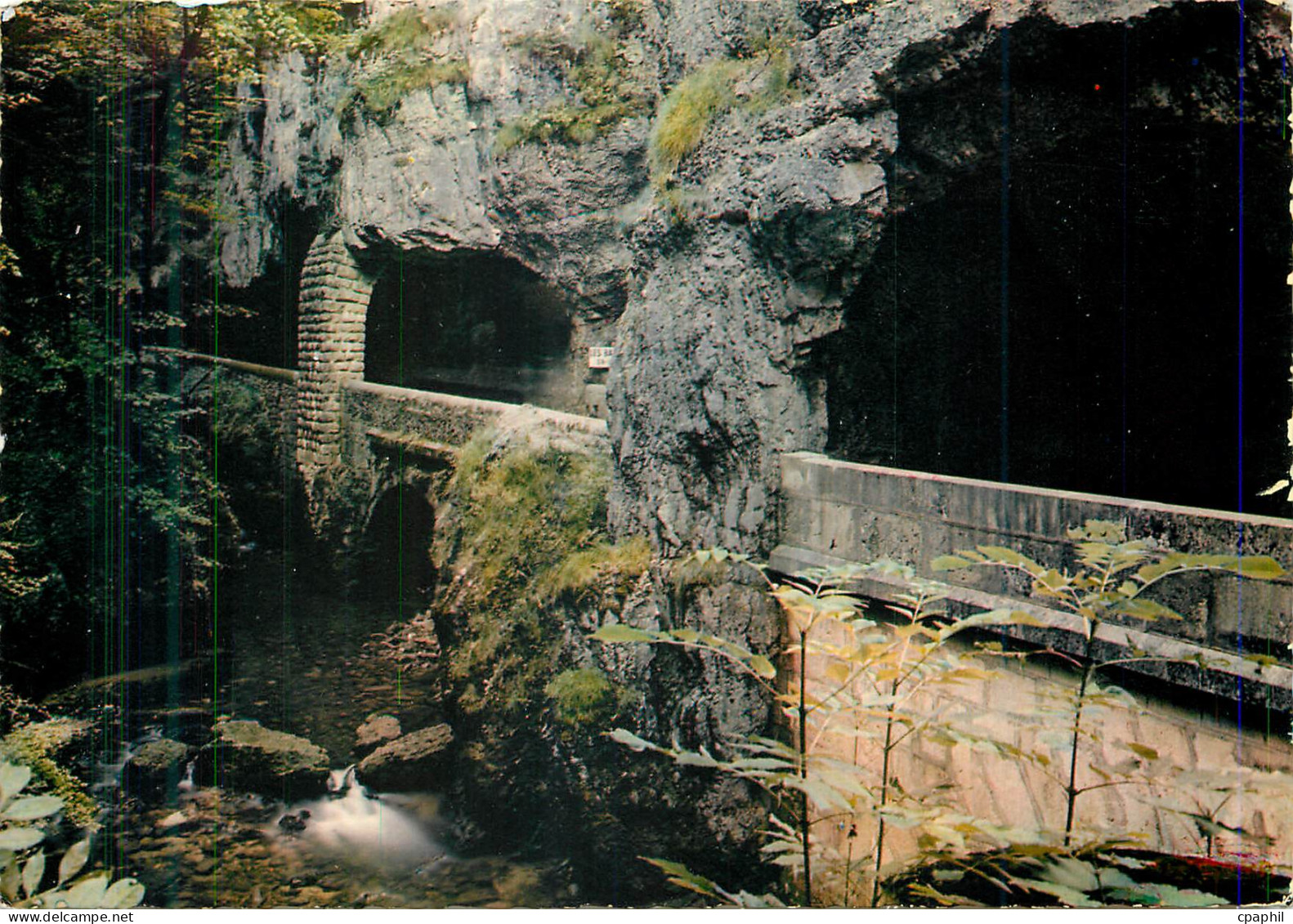 CPM Les Grands Goulets Les Tunnels La Vernaison