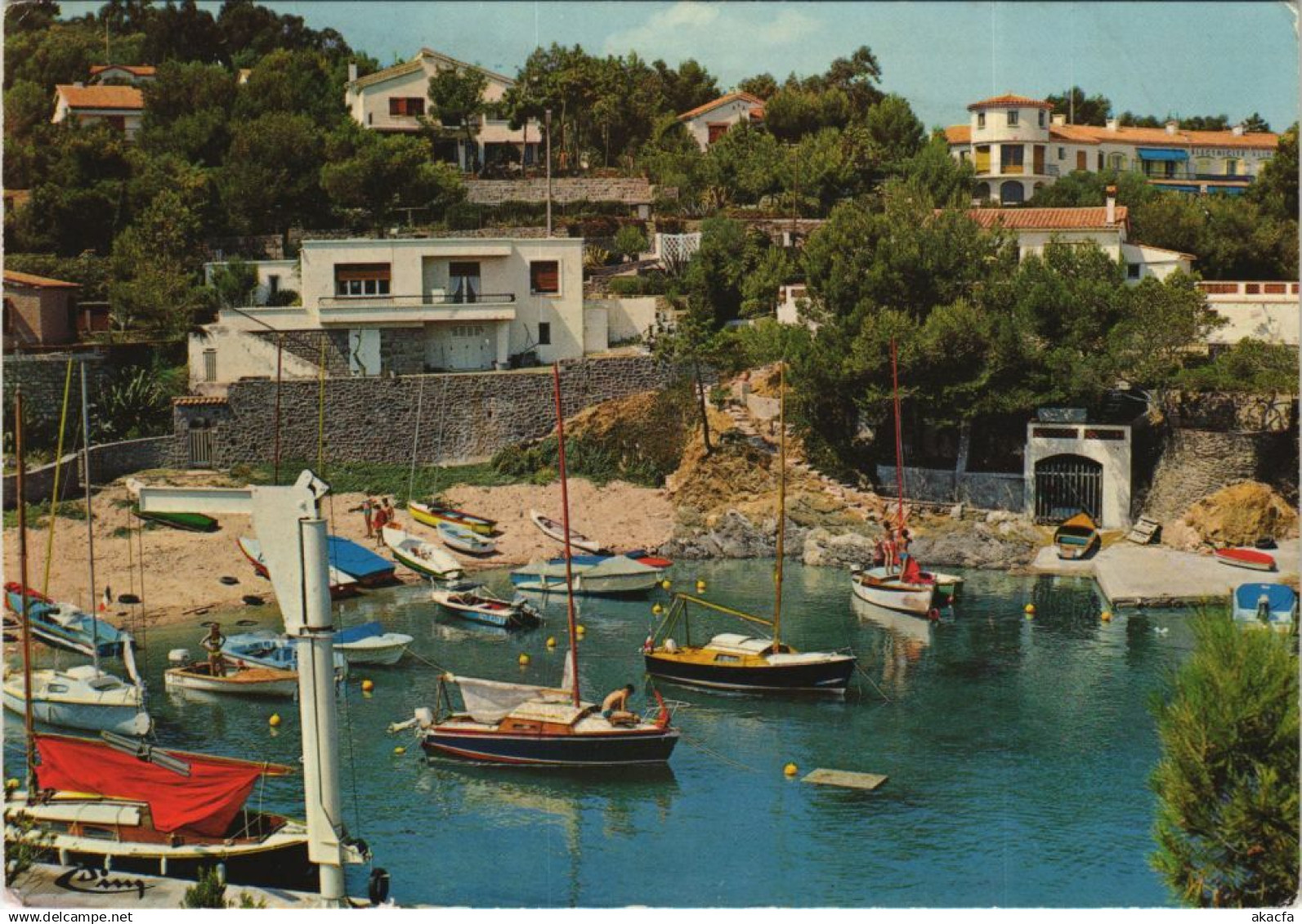 CPM LES ISSAMBRES PONTEVES - SAINT-FERREOL - Calanque de St-Ferreol (1116418)