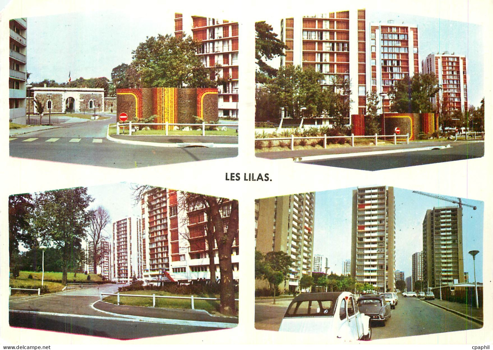 CPM Les Lilas Images de France Divers Aspects de la Ville