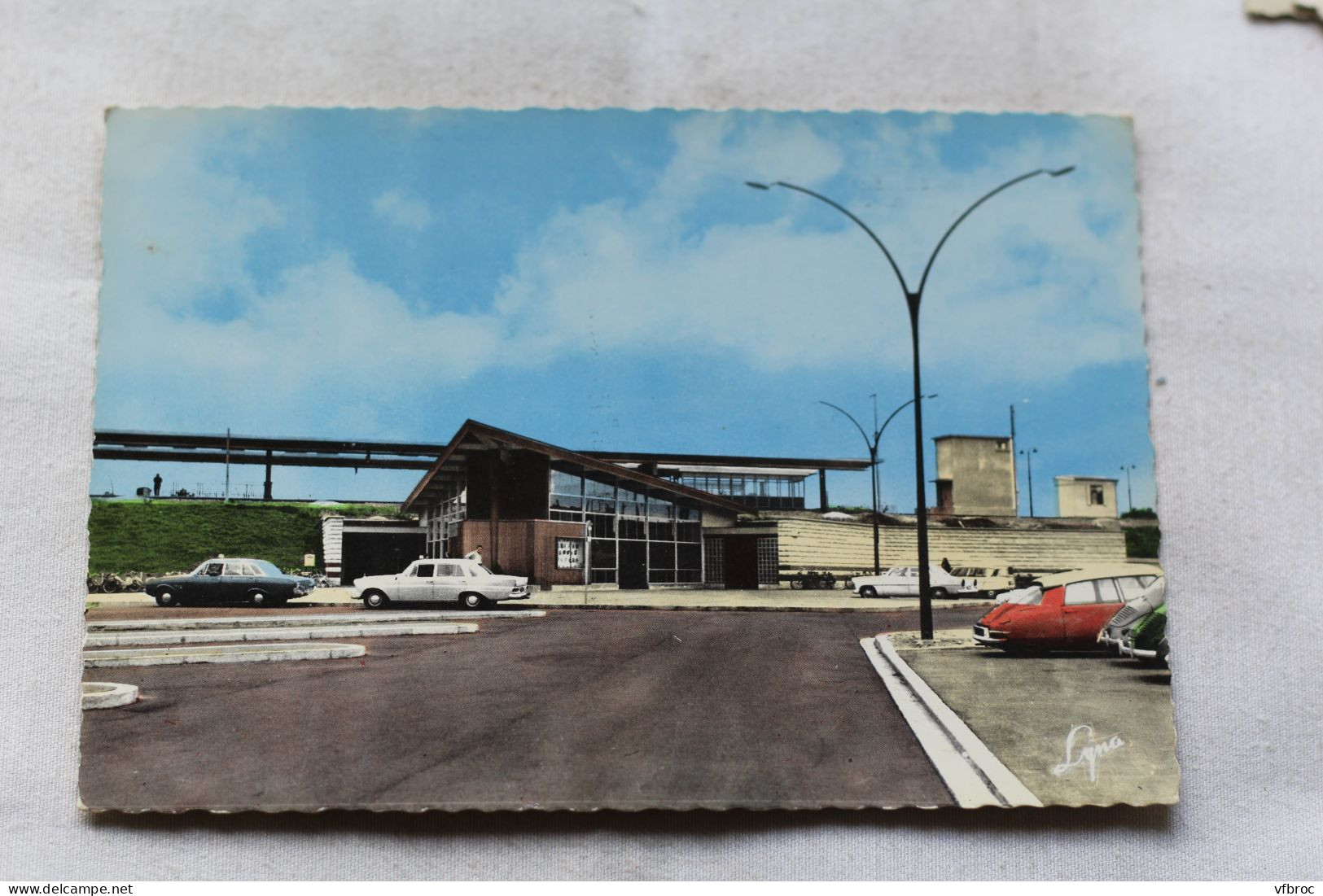 Cpm, Les Mureaux, la gare, Yvelines 78