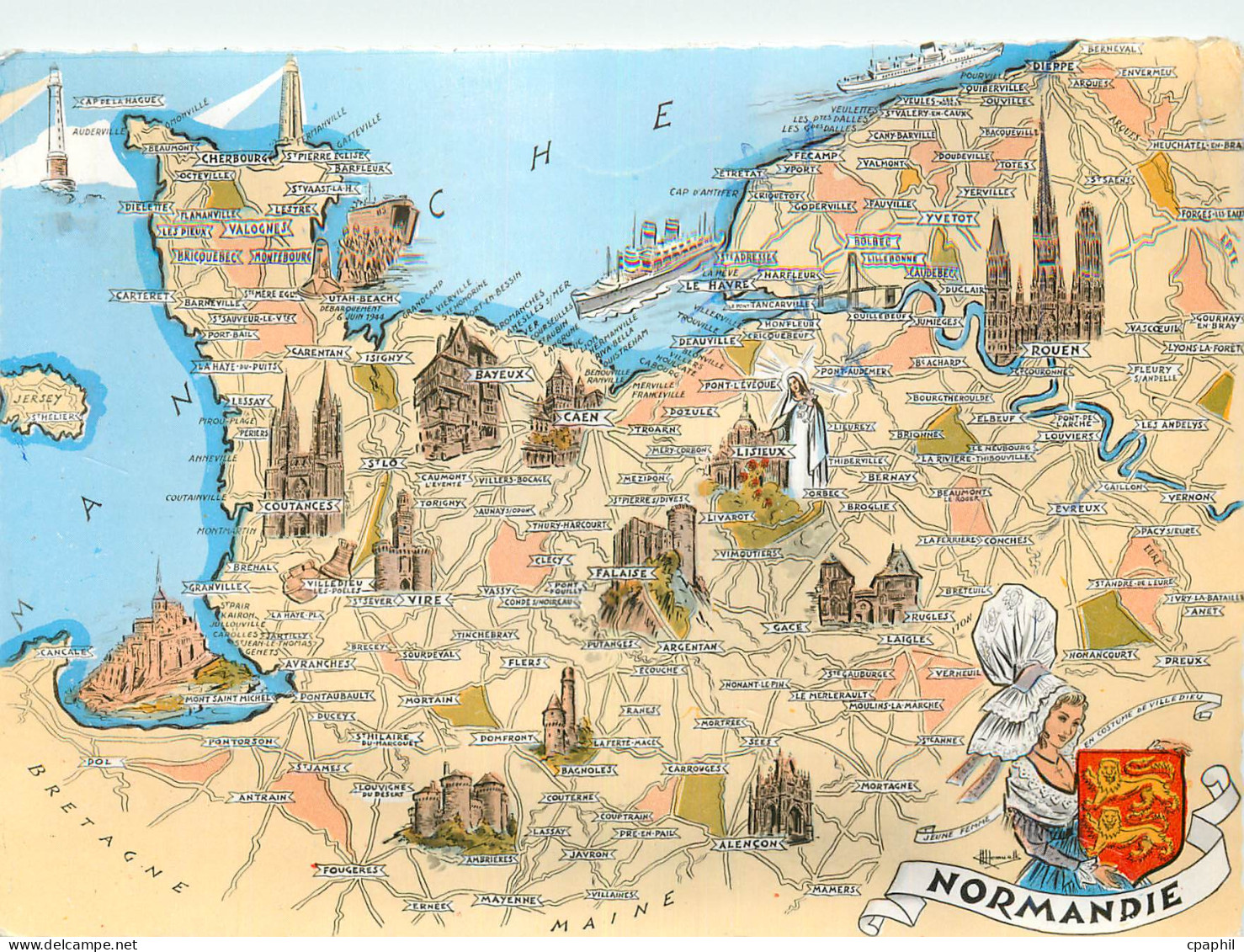 CPM Les Provinces Francaises Normandie