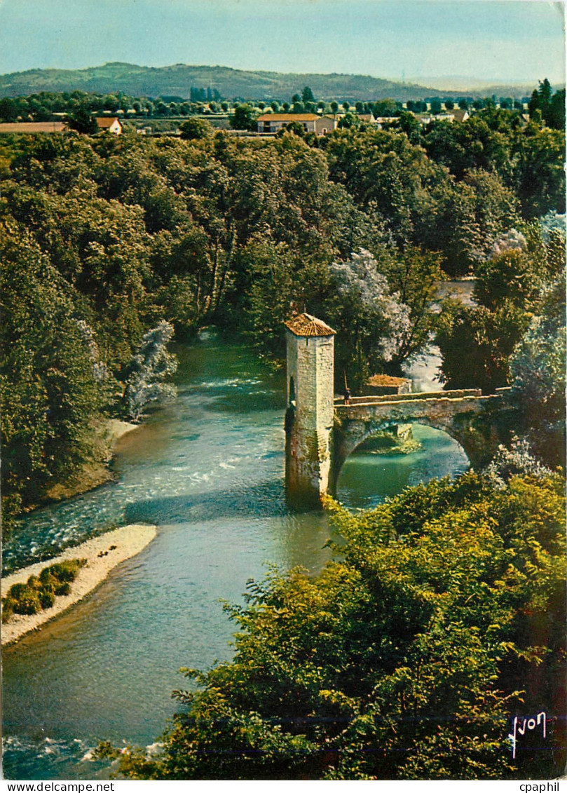 CPM Les Pyrenees Sauveterre de Bearn BP Tour en ruines composant un paysage