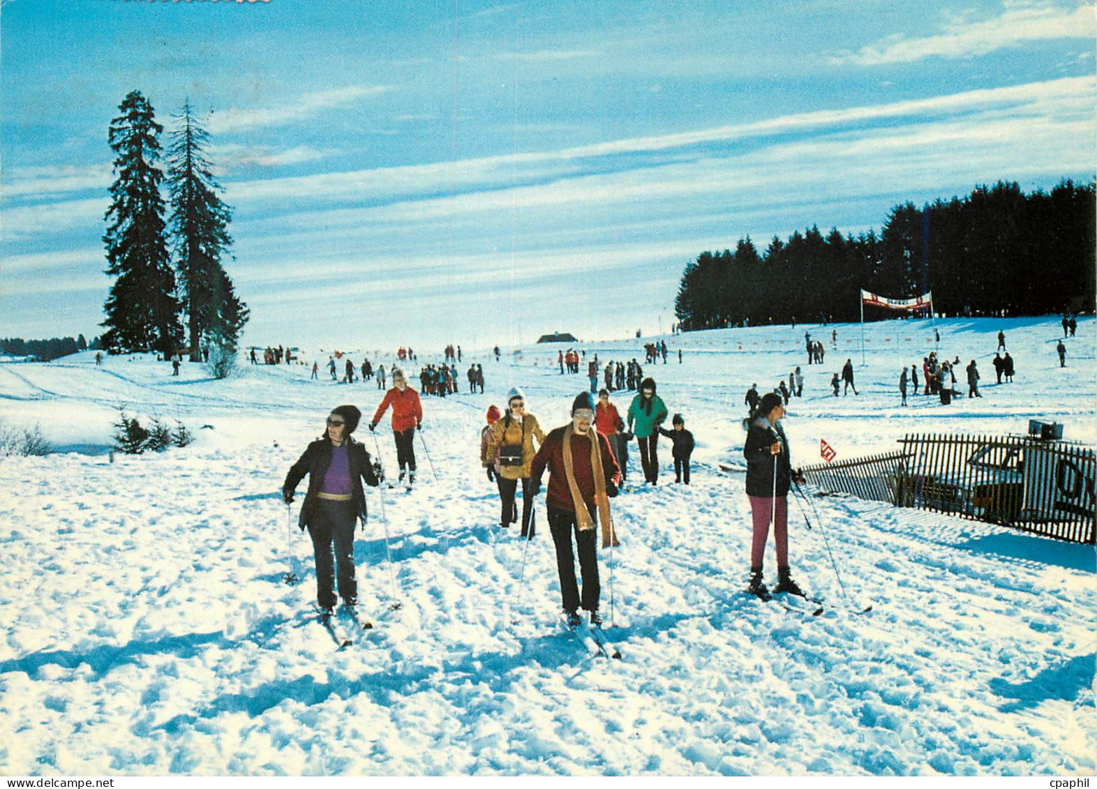 CPM Les Rasses Ste Croix Jura Suisse Pistes de ski de fond