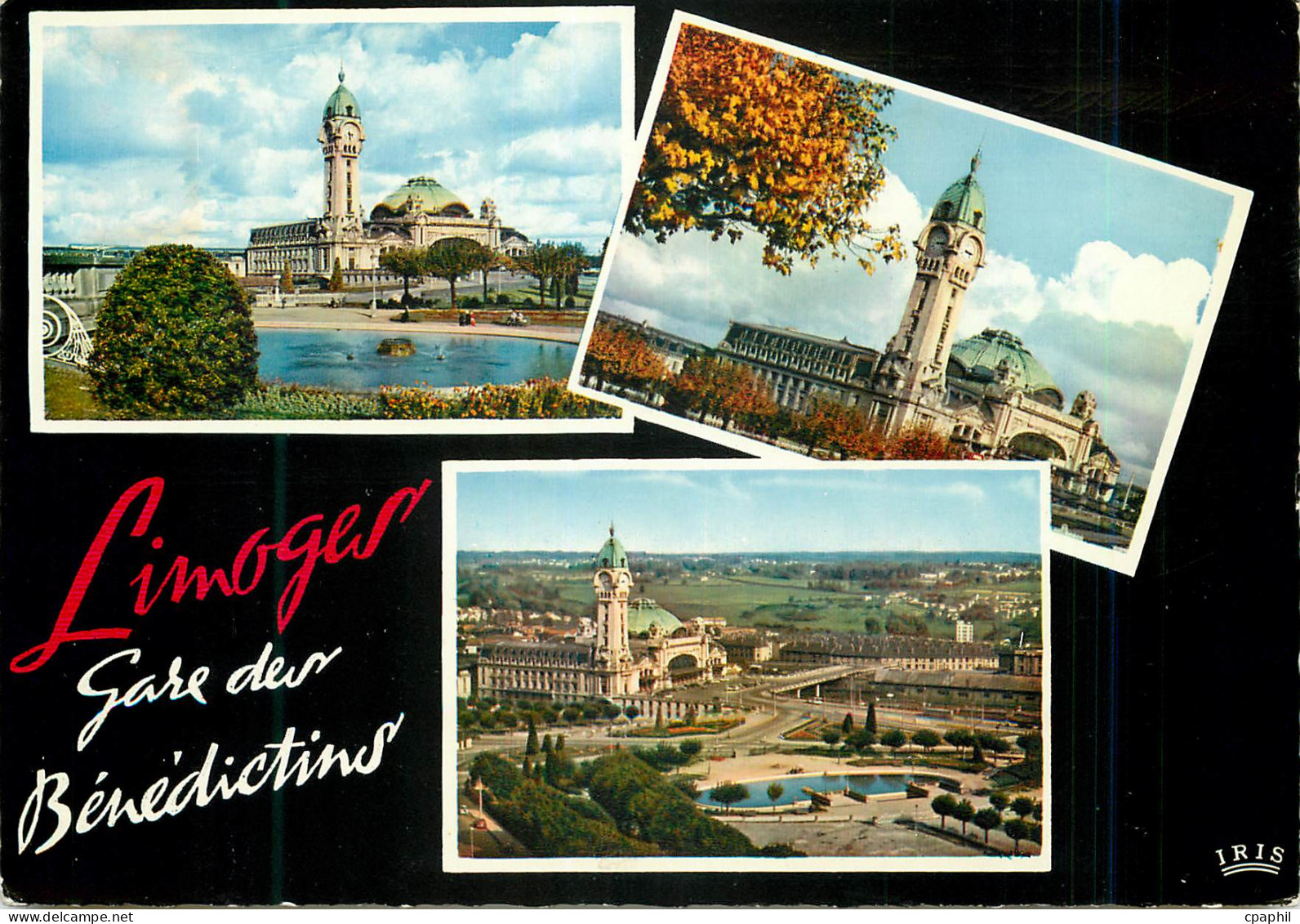 CPM Limoges Haute Vienne Limoges gare des Benedictins