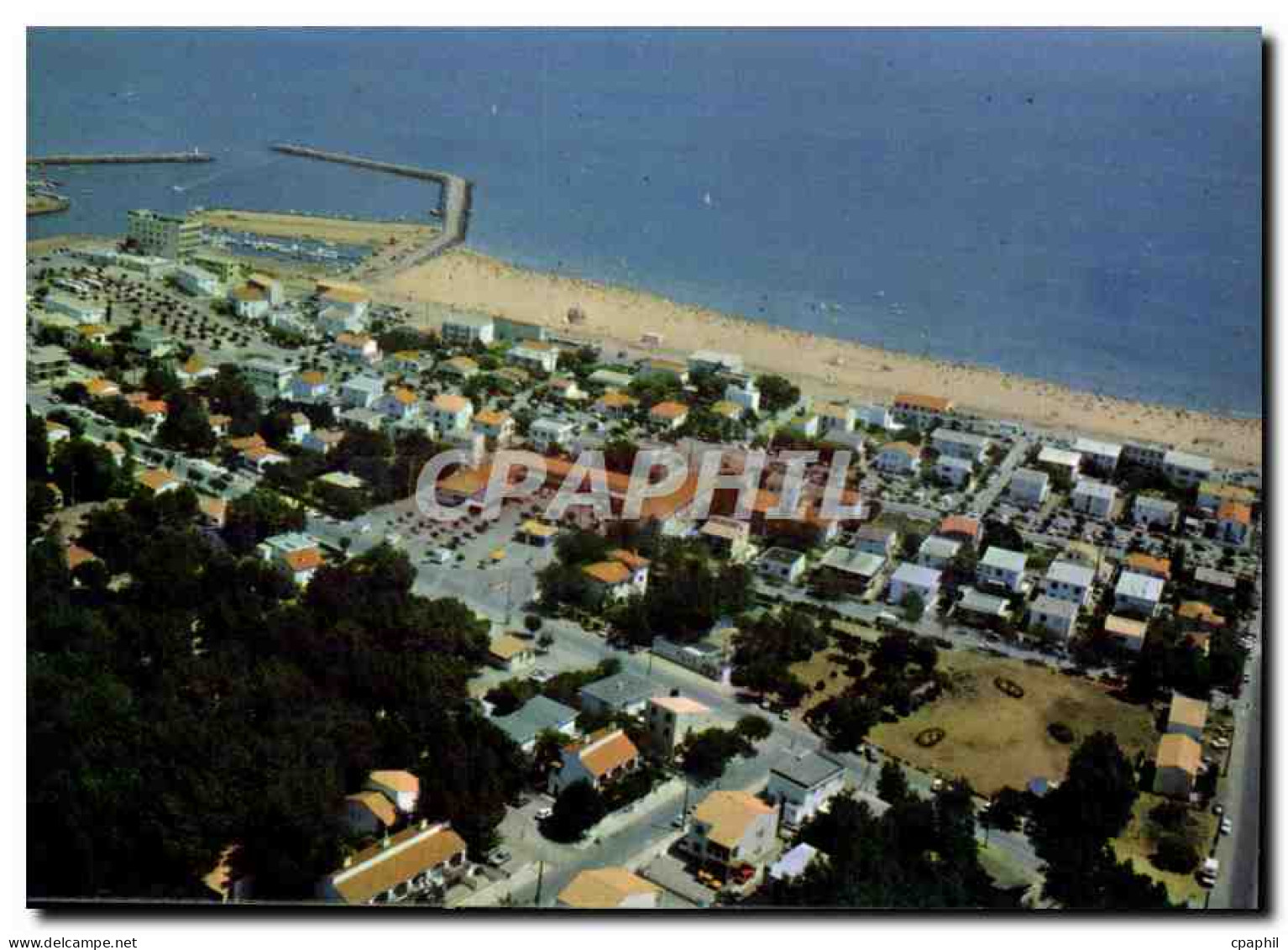 CPM Littoral Languedocien Marseillan Plage le Port et les residences