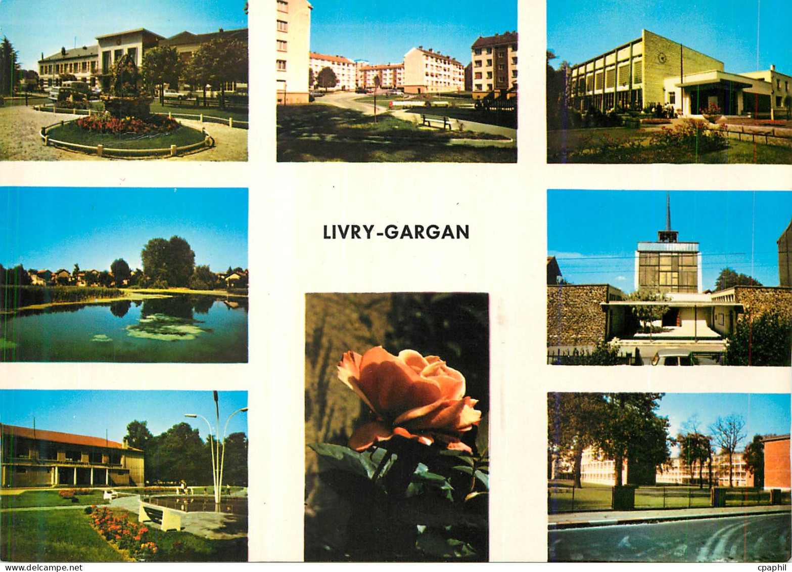 CPM Livry Gargan Images de France Divers Aspects de la Ville