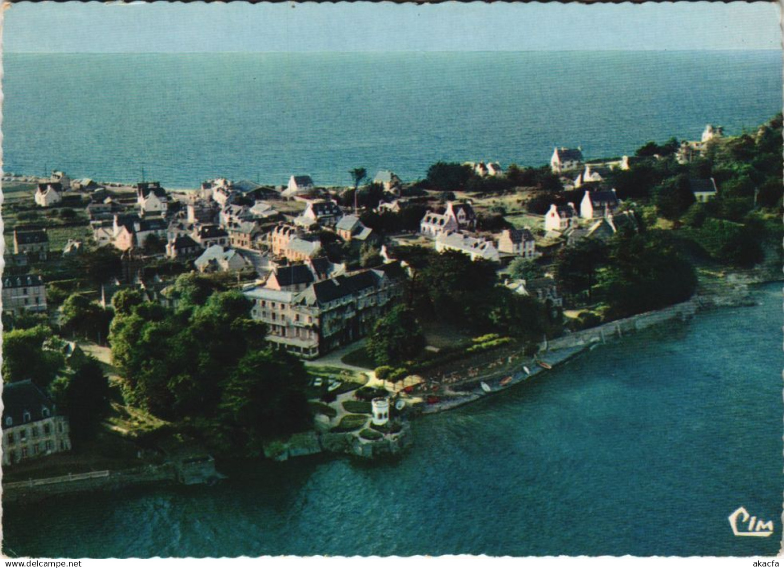 CPM Locquirec Vue aerienne (16464)