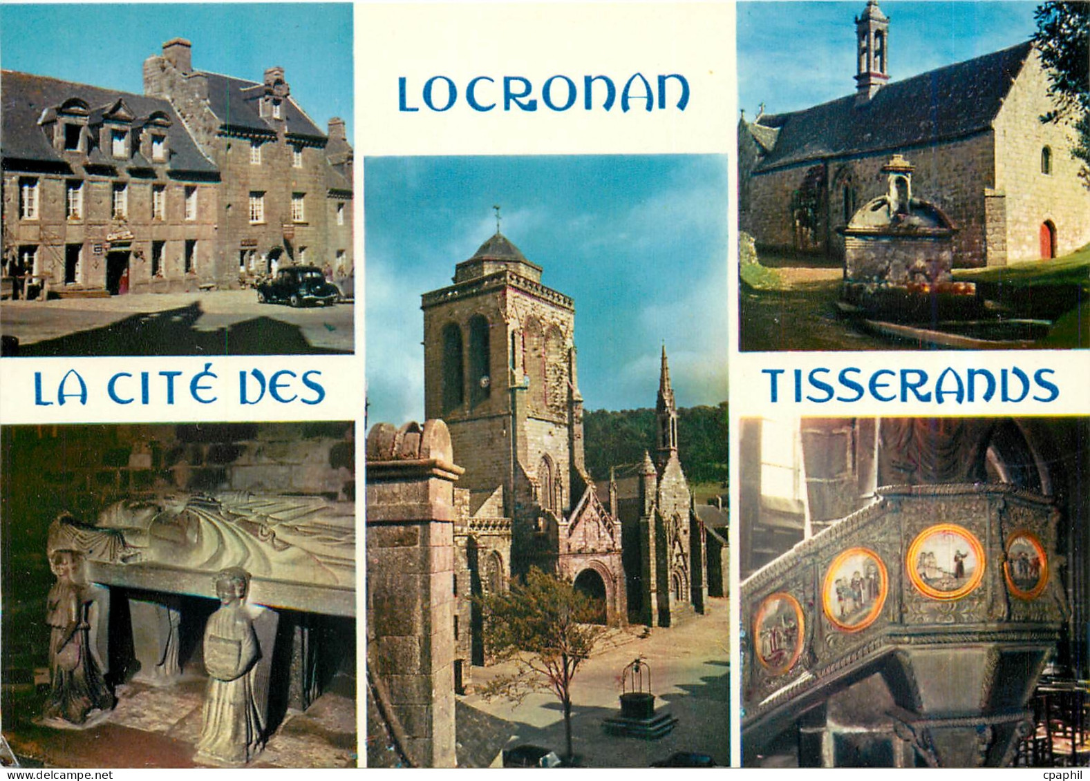 CPM Locronan La Cite des Tisserands