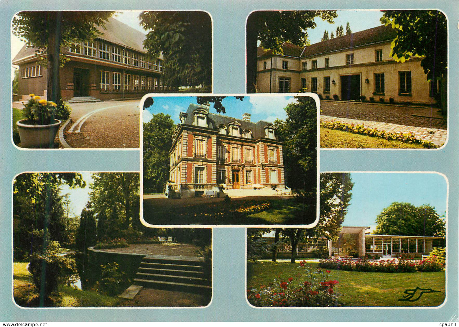 CPM Louvres (Val d'Oise) Centre de Formation SNCF