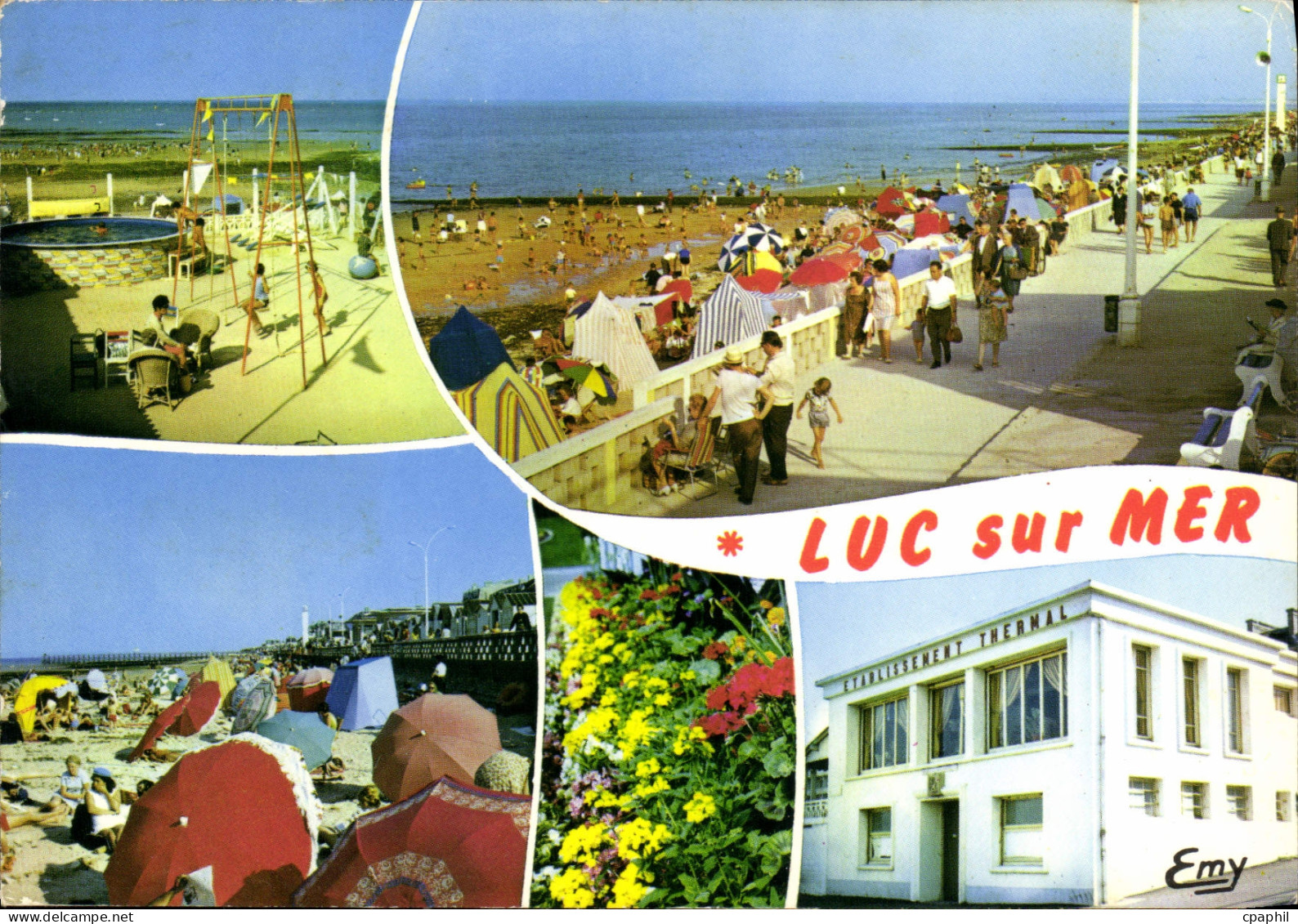 CPM Luc sur Mer Calvados