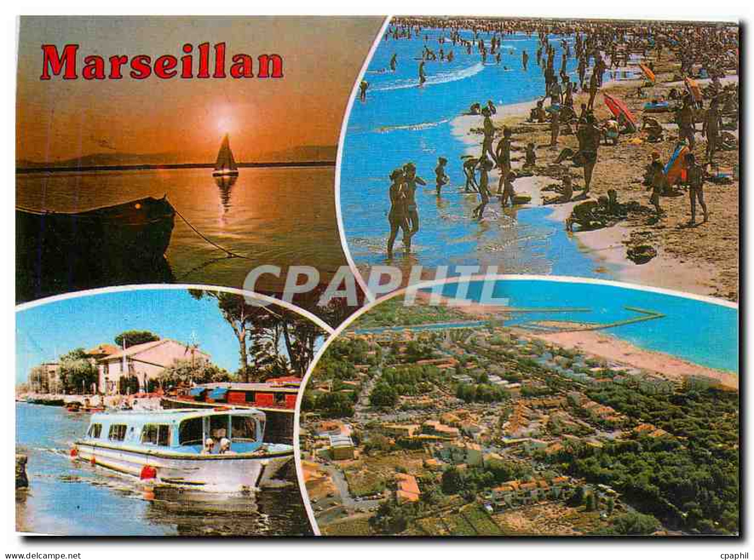 CPM Lumiere et couleurs de l'Herault Marseillan