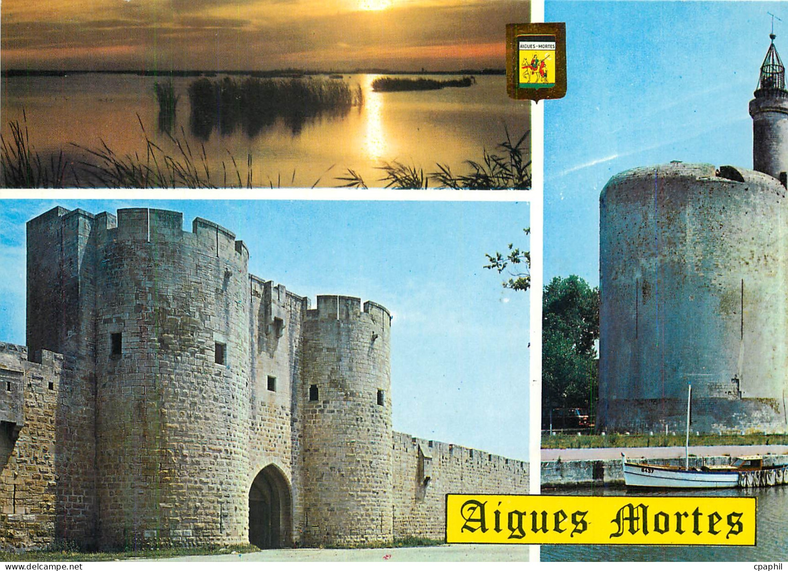 CPM Lumiere et Couleurs du Gaf Aigues Mortes (Gard) Divers aspects