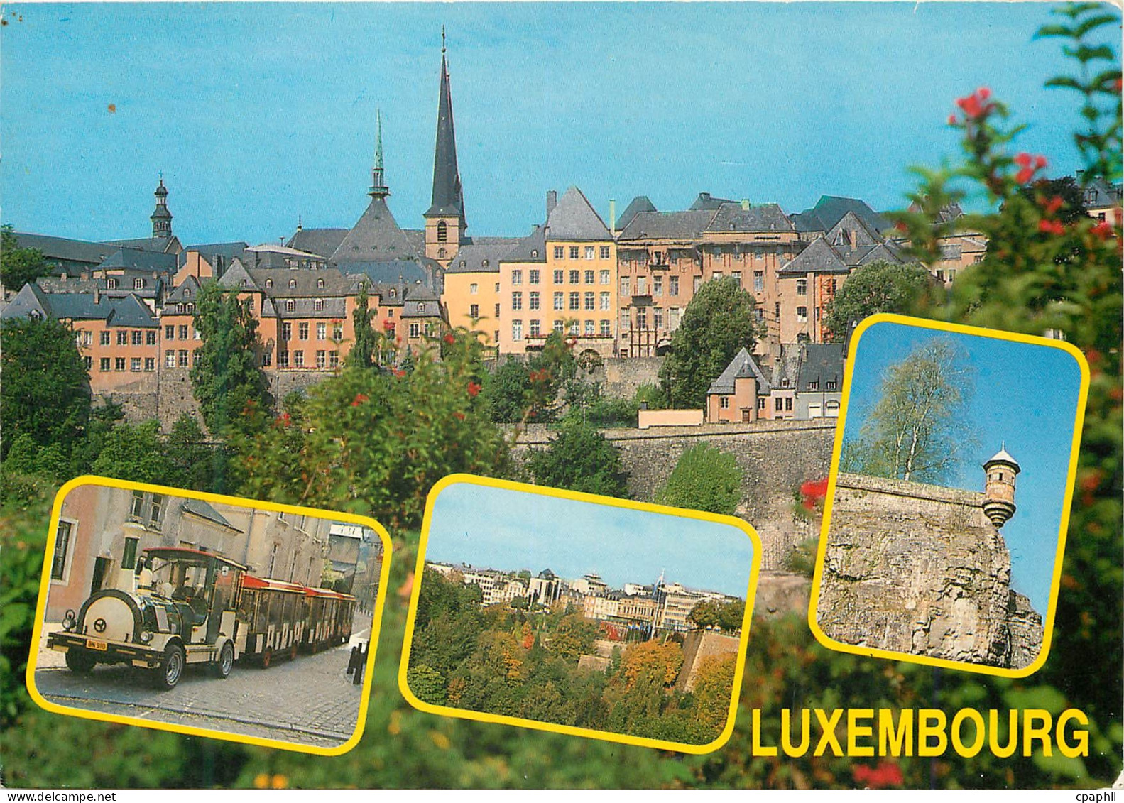 CPM Luxembourg Grand Duche de Luxembourg Train