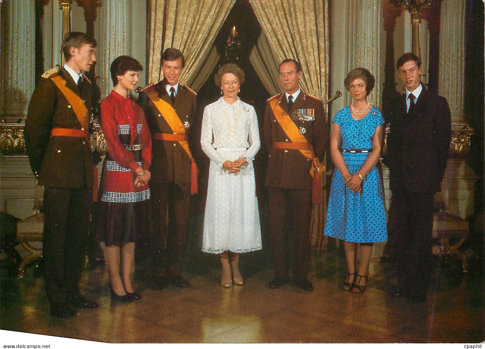 CPM Luxembourg La Famille Grand-Ducale