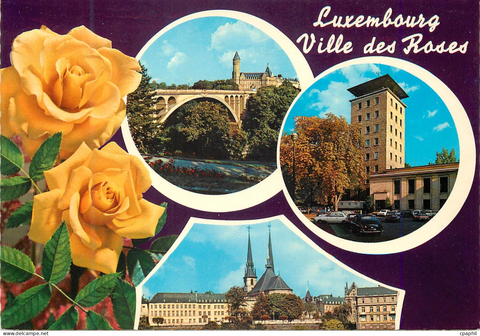 CPM Luxembourg Ville des Roses