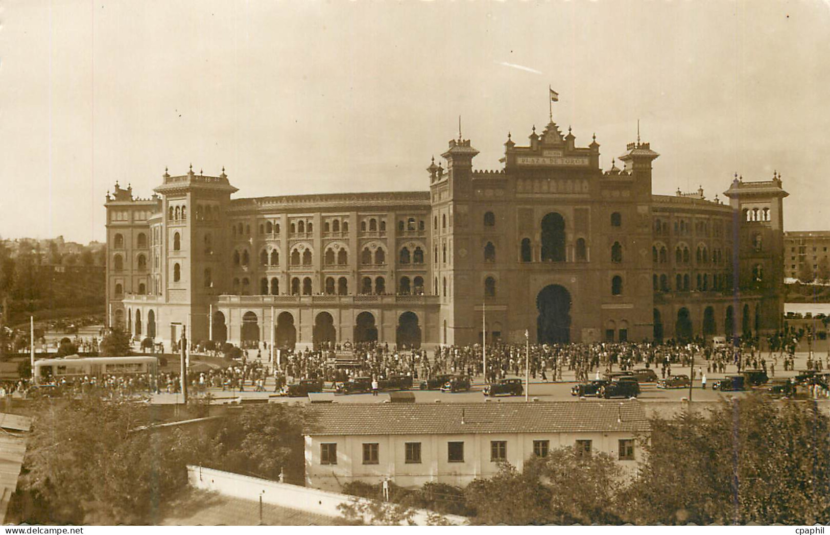 CPM Madrid Nueva Plaza de Toros Terjeta Postal Ediciones F Molina Madrid