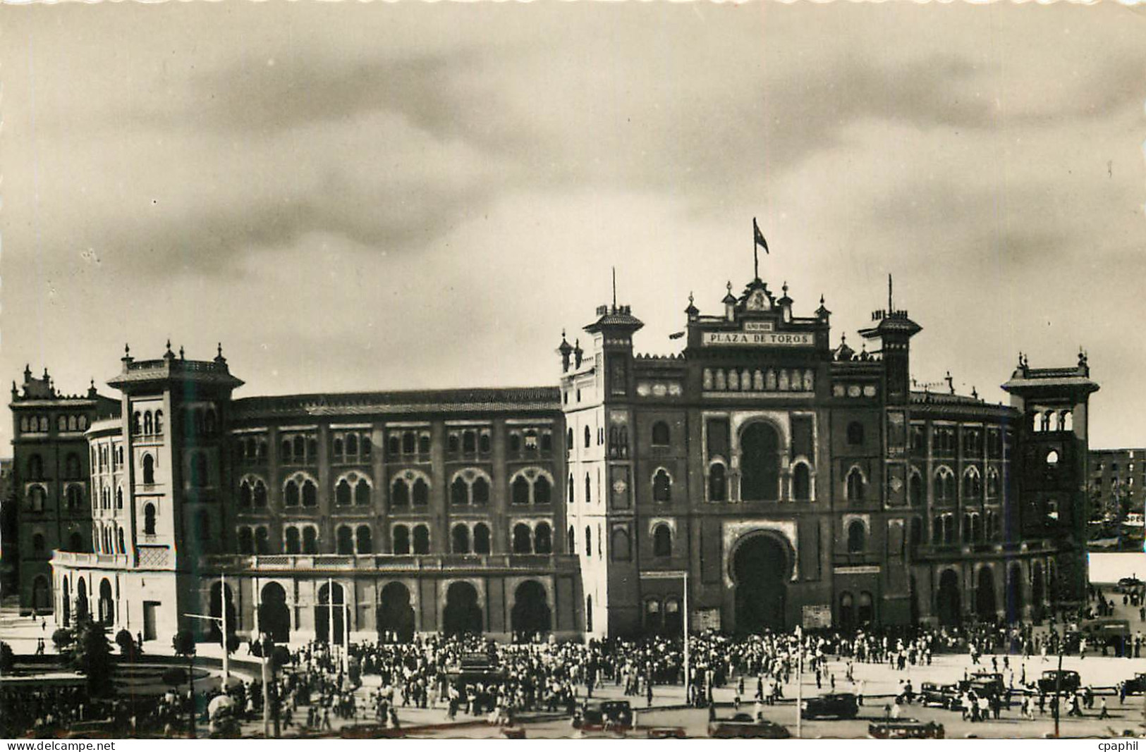 CPM Madrid Plaza de Toros Postales Bea Pep Madrid Prohibida la reproduccion