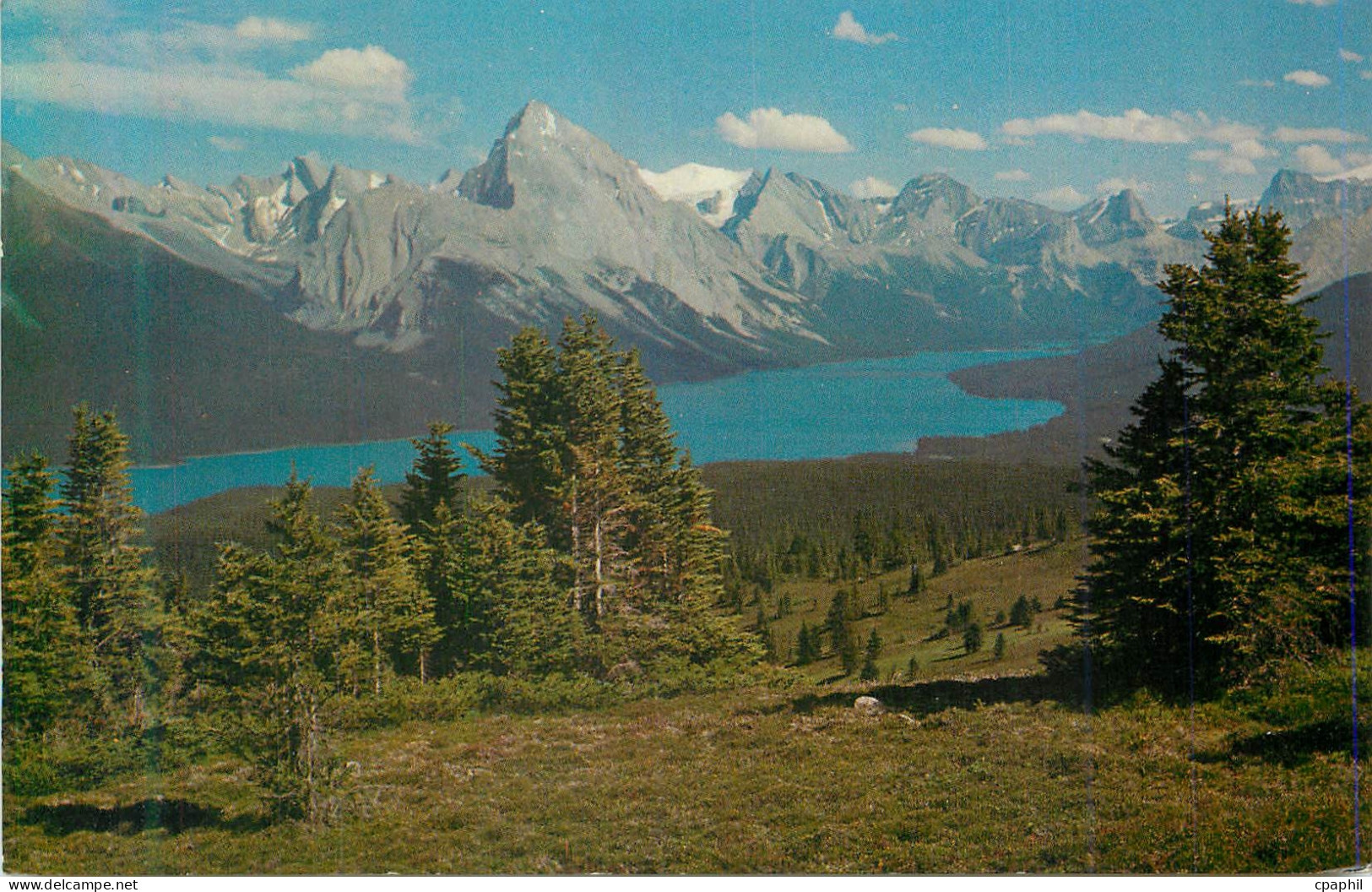 CPM Maligne lake alplands jasper